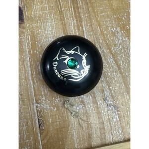 Duncan Yo-yo Black Cat's Eye With Green Jewel